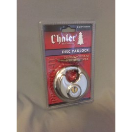 Chalet Disc Lock With 2 Keys - 10 year warranty