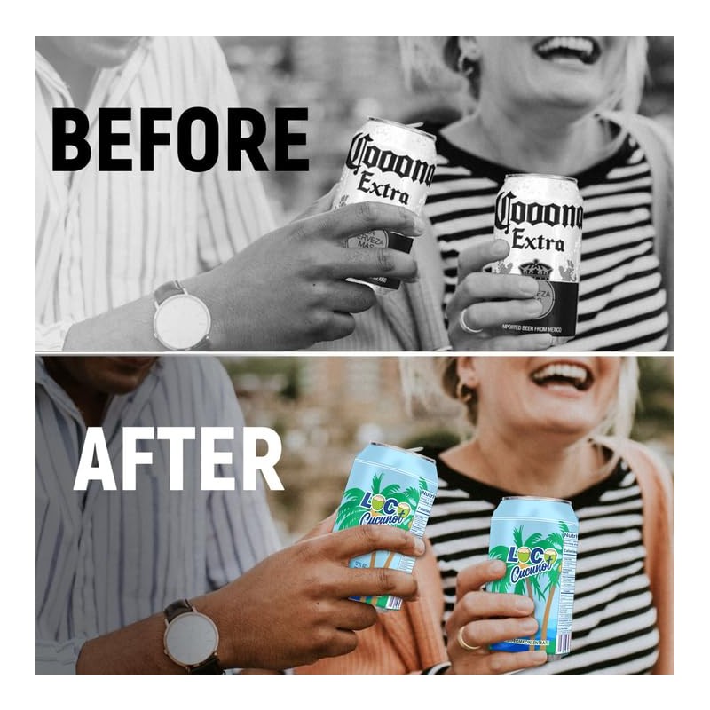 BeerSkin Skywin Silicone Can Covers that Look Like Soda -