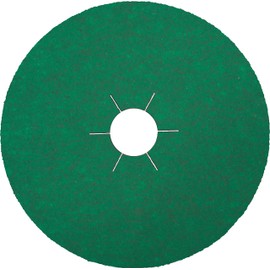 Klingpsor 204096 CS 570 Abrasive Fibre Disc, Multibinding, 125 x 22, 80 x 30, Pack of 25