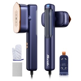 Sundu Travel Steamer for Clothes,25g/min Steam Portable Handheld Garment Steamer,20mins Runtime & 100ml Large Tank,15s Fast Heat-up,Ceramic Panel,Wrinkle Remover for Travel, Home, Office