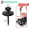 Mr. Pen- Double Headed Picture Hanging Nails, 100 pcs, Double