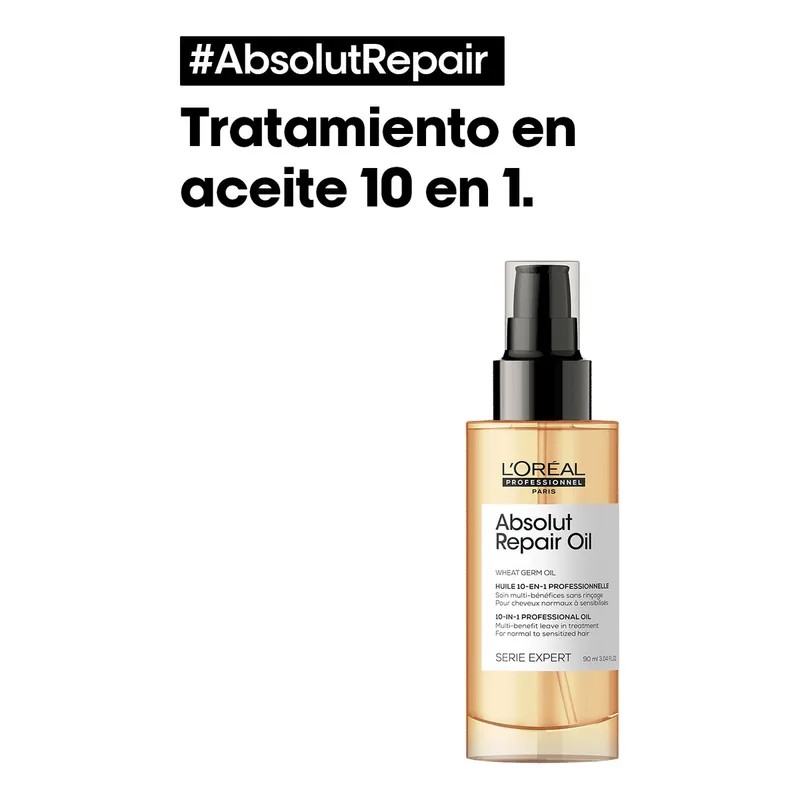 Aceite 10 en 1 L'Oréal Professionnel Absolut Repair 90ml