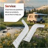 AQBB Replacement RV Roof Corner Caps for Pop Up Campers,Compatible