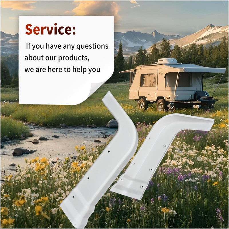 AQBB Replacement RV Roof Corner Caps for Pop Up Campers,Compatible