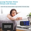 Pplee Alarm Clock for Bedroom 7 in Large Display Digital