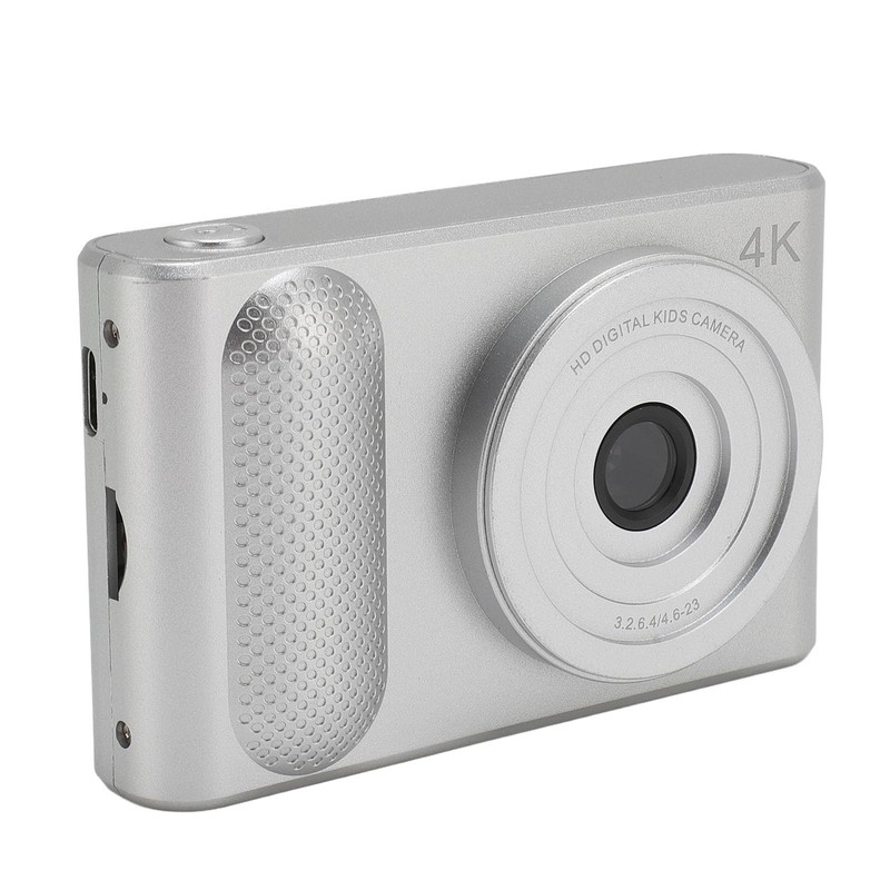 Digital Camera, 4K, Electronic Image Stabilization, Anti-Scratch, 16x Digital Zoom,