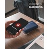 VULKIT Mens Wallet for Max.12 Cards with Pop-Up Credit Card