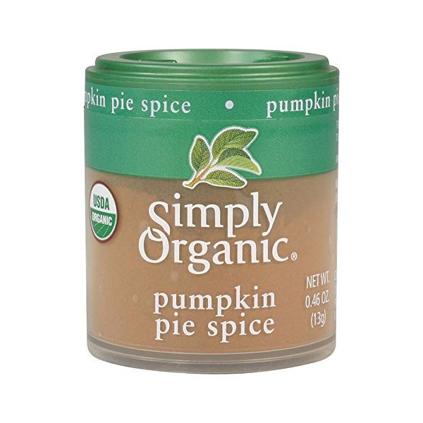 Simply Organic Pumpkin Pie Spice, Certified Organic | 0.46 oz | Pack of 6