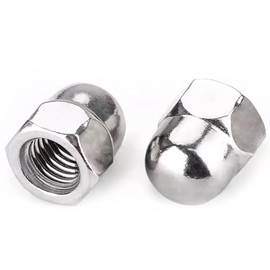 3/8-16" Acorn Cap Nuts, Acorn Nut Stainless Steel 18-8(304), 20Pcs-Pack