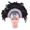 Bristol Novelty BA071 Feather Helmet Jewel Plume, One Size