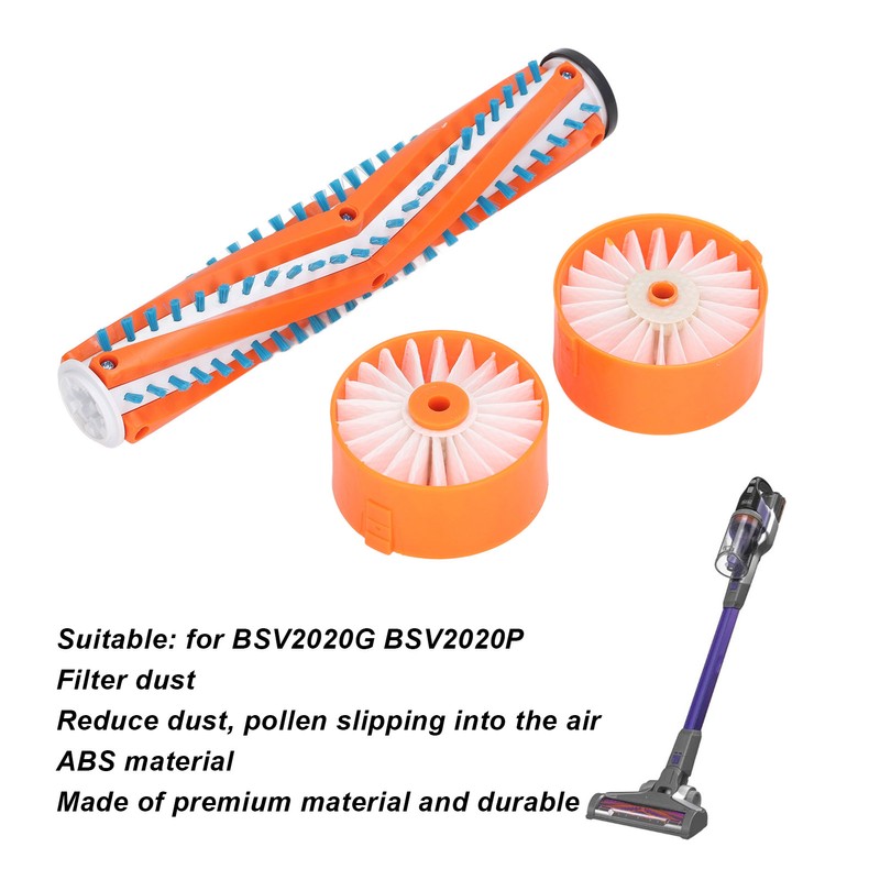 Vacuum Cleaner Main Brush Roller Filter Kit for BSV2020G BSV2020P