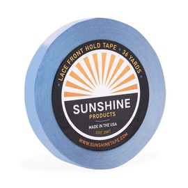 Lace Front Hold Wig Adhesive Tape Roll, Hair Replacement Toupee Tape (1" x 36 yds)