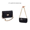 Xiazw Medium Size Fabulous Metal Shoulder Crossbody Purse Strap Replacement