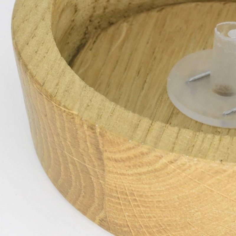 Distribution Box Wood Oak Diameter 85 x 28 mm, Distribution