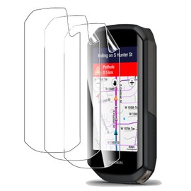 KUSINHOKA Pack of 3 Screen Protectors Compatible with Garmin Edge 1050, [Anti-Scratch] Soft PET Screen Protector, HD Clear Full Coverage Anti-Fingerprint Film for Garmin Edge 1050 GPS