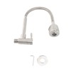 Wall-Mounted Kitchen Faucets 2 Water Modes High Arc Single Handle