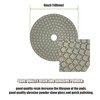 DIAPICK TOOLS Diamond Polishing Pads 4 Inch Wet Dry Set