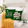 St Patricks Day Throw Pillow Covers 18x18 Set of 4
