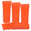 Poweka 6 Inch Chainsaw Felling Wedge Set, ABS Plastic Wood