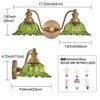 XIEDUN Green 2 Light Vanity Light Bathroom Light Vintage Bathroom