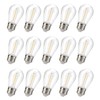 Leadleds 15 Pack S14 LED String Light Bulbs, Shatterproof Vintage