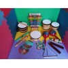 CASTILLO DIDÁCTICO Kit Con 14 Instrumentos Musical De Percusión Con