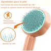 2 Piezas Cepillo para Gato, Autolimpiante Cepillos de Aseo para