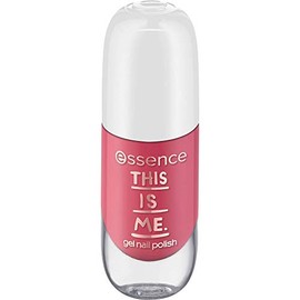essence this is me. gel nail polish, Gellack, Nagellack, Nr. 02 happy, nude, gelig, ohne Aceton, vegan, ohne Alkohol (8ml)