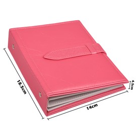 Bohue Little Book of Earrings Storage Earrings Book Creative Earring Storage Solution (White)