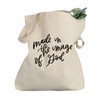 Made in the image of God | Christian quote tote