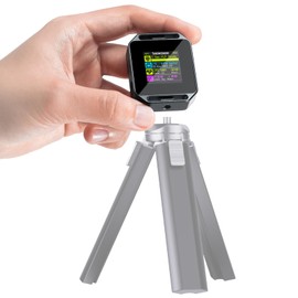 DOCKCASE M.2 NVME 2230 SSD Enclosure with 1/4" Screws, 3s Current Loss Protection, SSD Life Detection, 10Gbps USB 3.2 NVMe Enclosure Compatible 2230 M.2 NVMe/PCIe SSD UASP up to 2TB Black