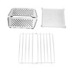 Foldable Portable Charcoal BBQ Grill Stainless Steel Folding Barbecue Grill