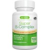 Igennus Super B-Complex Methylated B-Vitamins with Methylfolate & B12, 180