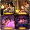 Egg Light for Nursery, 10 Brightness+10 Colors Egg Night Light