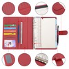 WASON A5 Diary Leather PU Lined Notebook Refillable Paper Journal,