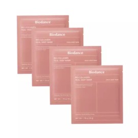 Biodance 바이오던스 바이오 콜라겐 리얼 딥 마스크 4매 1개 SMG Biodance Bio Collagen Real Deep Mask 4 Sheets 1 Pack SMG