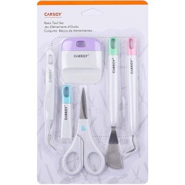 CAREGY Craft Vinyl Weeding Tools Set, Precision Craft Tools Kit, Weeding Kits for Cricut/Silhouette/Siser/Oracal 631/651/751 Vinyl