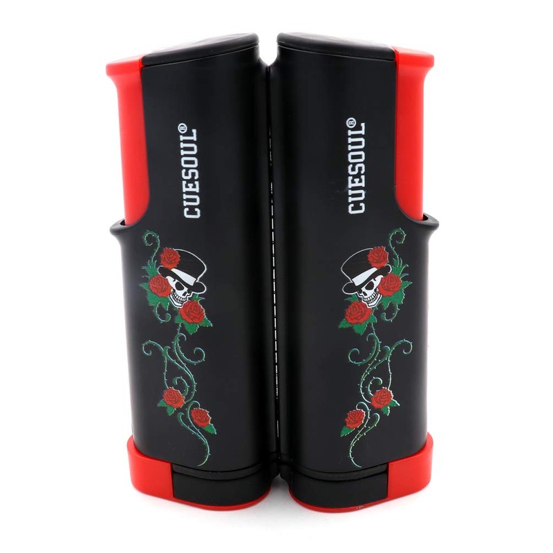 Black Scorpion CUESOUL-II Player Table Tennis Set with 2 Paddle