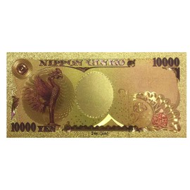 OneHorse 77777777 Pure Gold, 24k Gold Ten Thousand Yen Bills, Feng Shui Good Luck Gold Leak, Good Luck, Money Foil, Good Luck, Savings, Amulet, Zoro Eyes, Replica, Gambling Luck, Present, Wallet