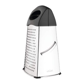 Vogue Heavy Duty Box Grater 230mm Stainless Steel Kitchen Slicer Cutter Tools