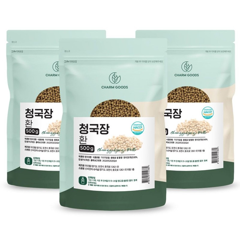 Charm goods Cheonggukjanghwan Pure 100% domestic soybean fermented soybean paste
