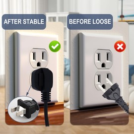 Loose Plug Outlet Plug fix to Prevent Plug from Falling Out of Socket, Compatible with Most Wall Plugs, Loose Plug Outlet fix - (13 pcs)