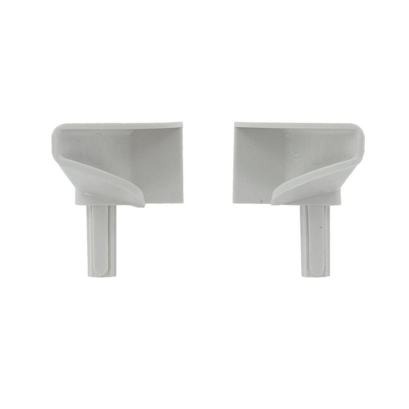 Fleetwood 518961/518962 OEM RV Rain Gutter Drip Rail End Caps