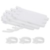 PATIKIL 6 Inch Reusable Cable Ties, 210 Pcs Cable Management