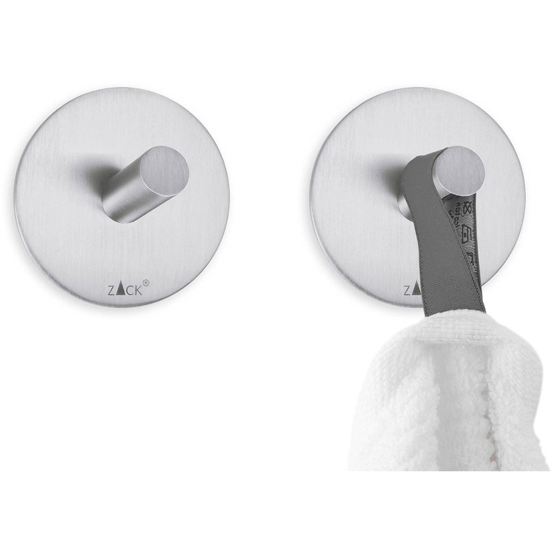 ZACK | ZACK 40306 DUPLO Towel Hook (Pack of 2)