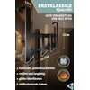 Menz Premium Door Coat Rack - Black Door Hook Rail