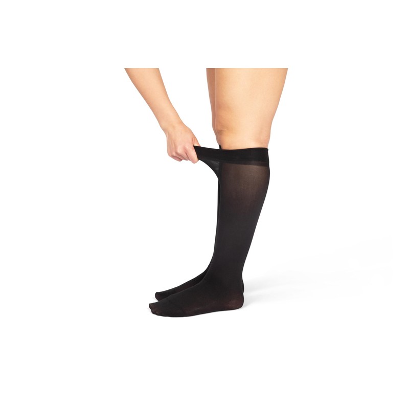 Winterlace Women’s Trouser Socks, Opaque Stretchy Nylon Knee High, Many