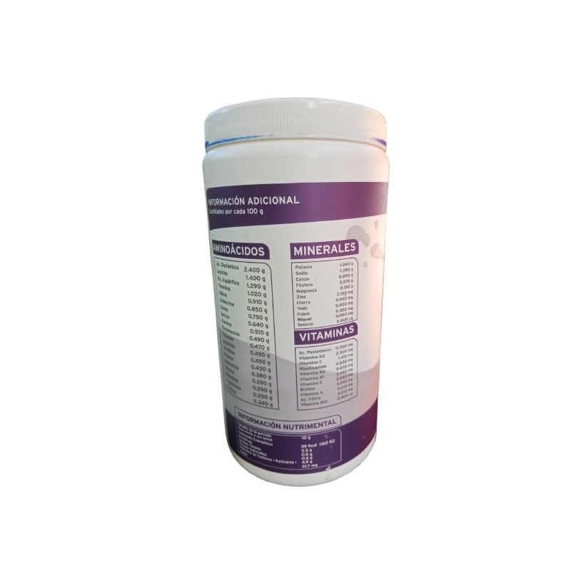 Perley Lactosuero en Polvo Original, Sabor Natural, 500g, con Vitaminas