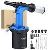 VORXEON Self Suction Pneumatic Rivet Gun Kit 3/32" - 1/4"