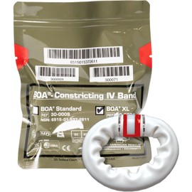 North American Rescue BOA Constricting IV Bands (XL) NAR Vacuum Sealed BOA Quick Vein Access for Combat, Trauma, Medical (30-0071)